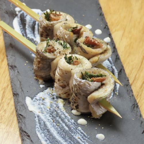 太刀魚の梅紫蘇巻き 2本