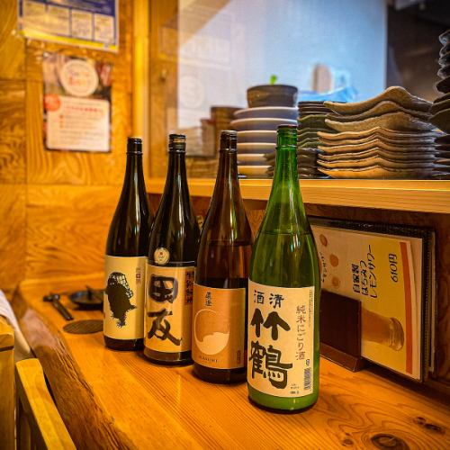 Abundant sake nationwide