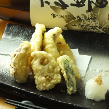 [Recommended by fishing enthusiasts] Conger eel tempura 1320 yen (tax included)