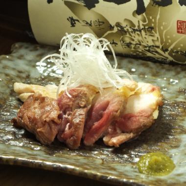 [Hiroshima Prefecture] Grilled Edashima chicken with algae salt 1320 yen (tax included) ~