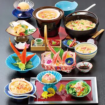 気軽に楽しむ、お手軽かに会席 汐風 ~しおかぜ~