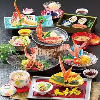 たらばの旨味を極める贅沢会席 雪月花 ~せつげっか~