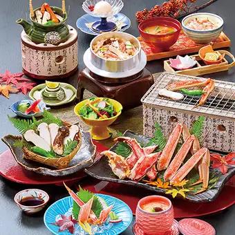 9/1～9/30【かにと松茸フェア】かにと松茸の炭火焼 錦木 ～にしきぎ～