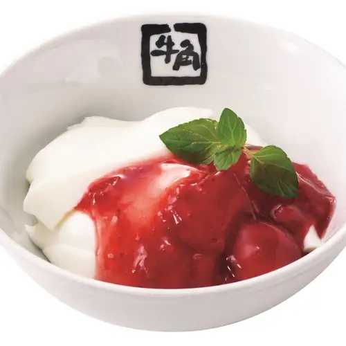 なめらか杏仁豆富/コーヒーゼリーアイス/季節のシャーベット/バニラアイス/抹茶アイス