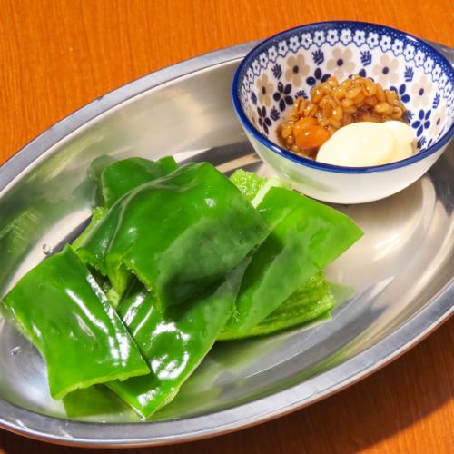 もろ味噌パリパリピーマン