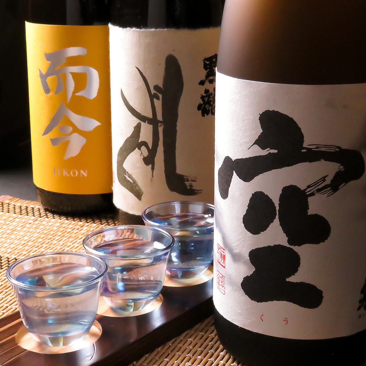 各地から取り揃えた地酒をご用意◎相性抜群のお料理とご堪能！