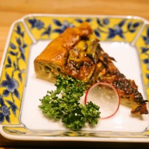 季節野菜のキッシュ