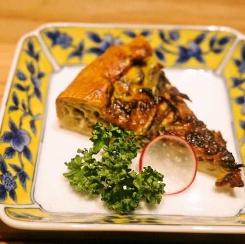 季節野菜のキッシュ