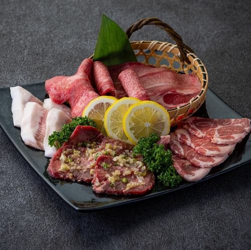 GENの塩ダレ4種盛り