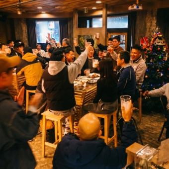 [Welcome/Farewell Party Course] 4,000 yen including tax! Message plate included ★ Luxury buffet + 2 hours all-you-can-drink course