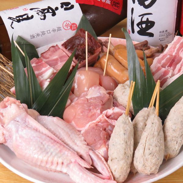 Introducing pottery that is baked in a fireside style !! A wide variety of meats ♪