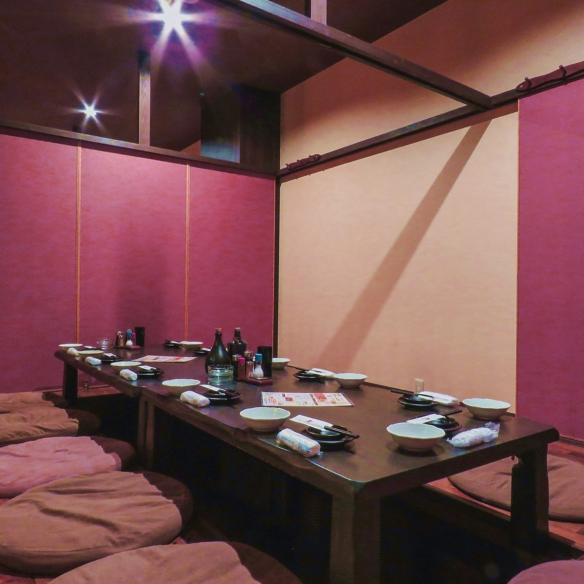 全席個室となりさらに使いやすく！個室宴会も可能♪
