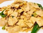 Stir-fried dried tofu with chili pepper