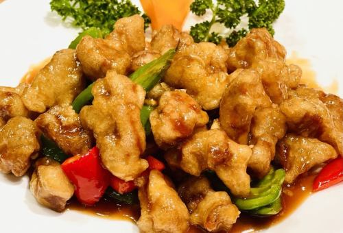 Tohoku-style stir-fried fried pork