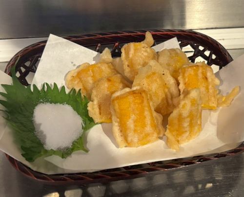 トウモロコシの天婦羅