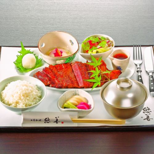 國產牛里脊牛排套餐
