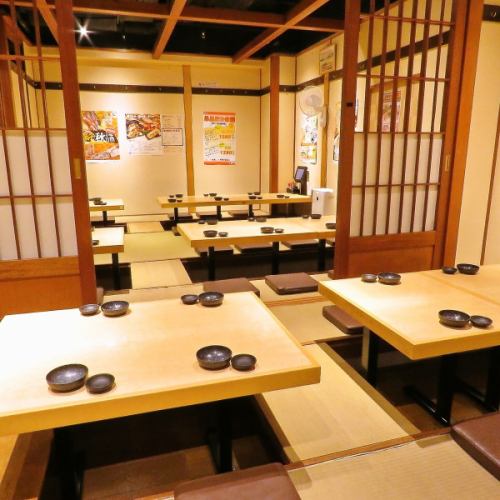 人数に応じて宴会空間有り