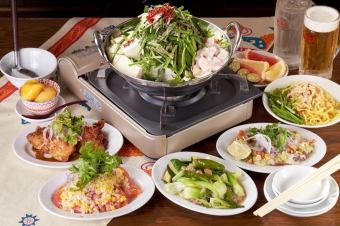 [Includes 120 minutes of all-you-can-drink] [Tsuki's New Year's Party] Choice of hot pot course◆Includes dessert 6 dishes total 4,000 yen (tax included)