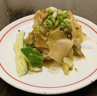 姜汁腌芥菜