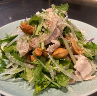 五花肉香菜沙拉