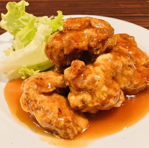 ゲンコツ肉酢豚●