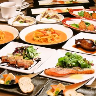 ≪Lunchtime≫ Dessert included, recommended for women [Popular B course] <6 dishes in total> Meal only 2500 yen