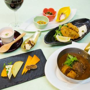 Dinner plan <Tokachi/Tokachi> 8 dishes, 5,000 yen for food only, 7,000 yen for all-you-can-drink included
