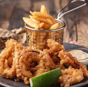 カラマリ＆ポテトフリット