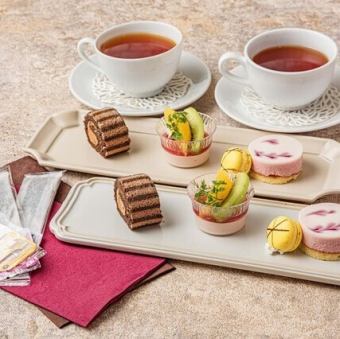 本日のデザート3種盛り合わせ