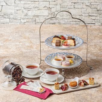 ＜数量限定＞食後ロンネフェルト付き／セルベサアフタヌーンティーセット～2名様より