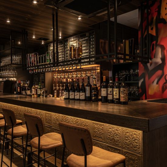 お洒落な店内でスペイン料理とプレミアビール&ワインが堪能♪