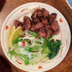黑椒炒雞胗