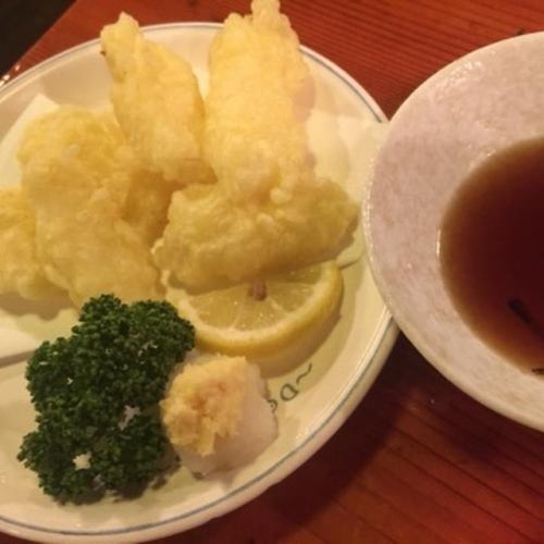 えんがわ天ぷら