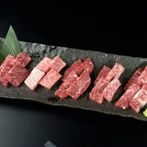 今日五種和牛拼盤