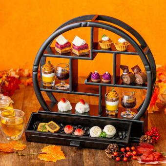 9/6~ [Hot Pepper exclusive, includes one drink] Enchanting autumn sweets Afternoon Tea