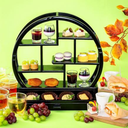 【가을×AfternoonTea】2색 포도 다해의 하베 스토어 후타눈+카페 프리