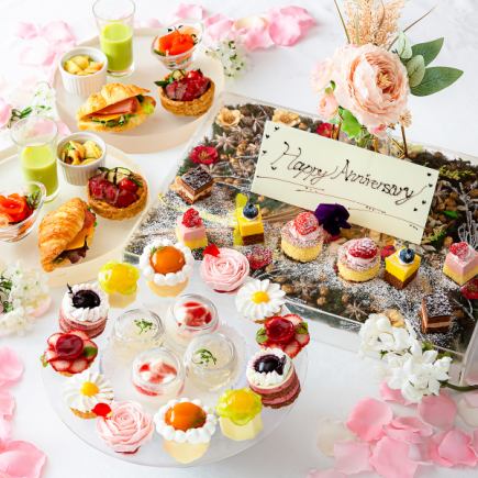[Limited Time Offer: A Fantastical Beauty of Flowers] Flower Afternoon Tea + Free Coffee (with Flower Plate)