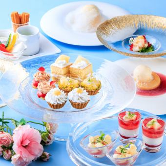 Summer Limited Edition: Peach & Blossom Summer Afternoon Tea + Free Coffee