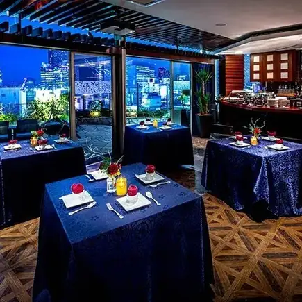 [VIP Private Room with Terrace - Premium Selection Buffet Plan: 15 dishes + 3 hours + free-flowing drinks]