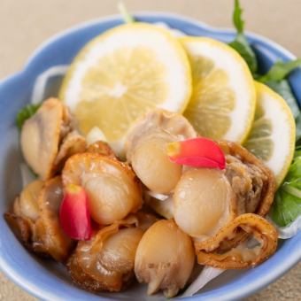 Smoked scallops in oil