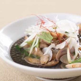 Asari's steamed sake