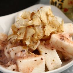 長いもの梅肉和え