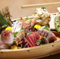 お刺身船盛り ～糸魚川産本わさび添え～ 大船盛り　