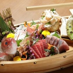 お刺身7点盛り～糸魚川産本わさび添え～ 大船盛り