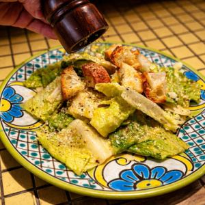 本場レシピのシーザーサラダ