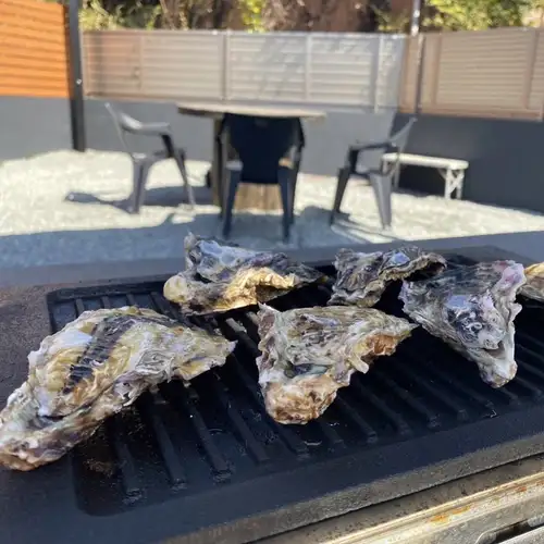 テラス席で【BBQ】を堪能