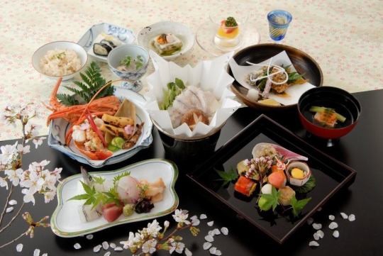 [Sakura Kaiseki] 13 dishes 15,950 yen (tax included)