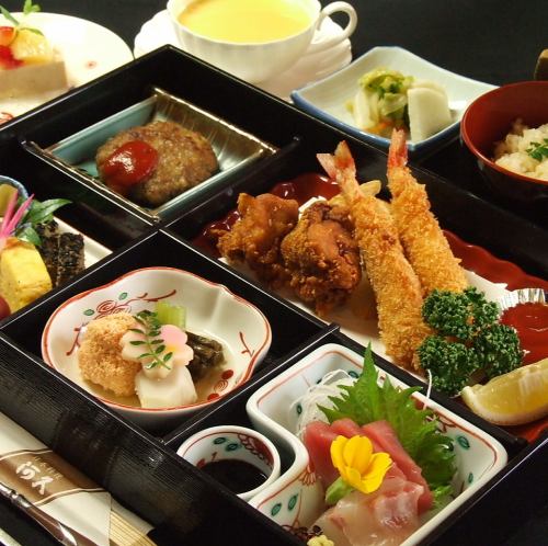 Upper child set meal (with sashimi)