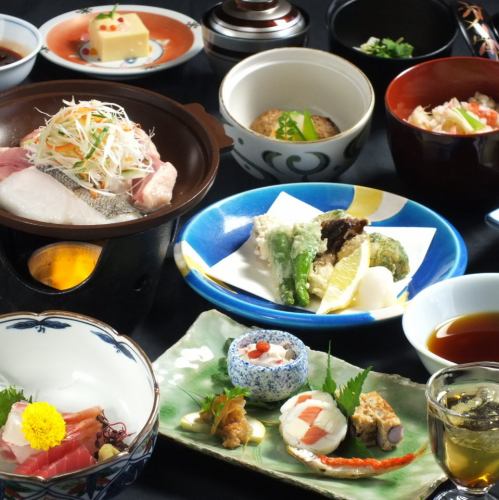[Late discount deals] 13:30~16:00 Lunch Kaiseki/Special Lunch Kaiseki is advantageous