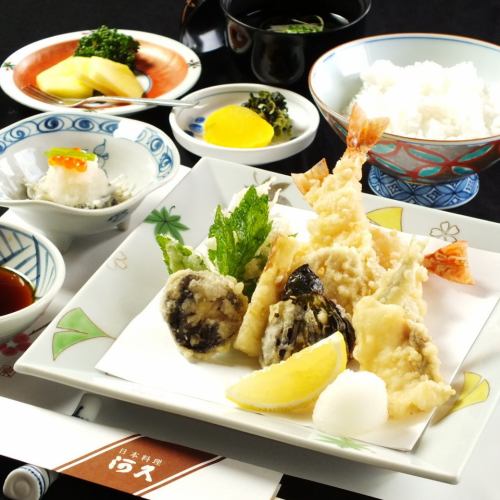 Upper tempura set meal